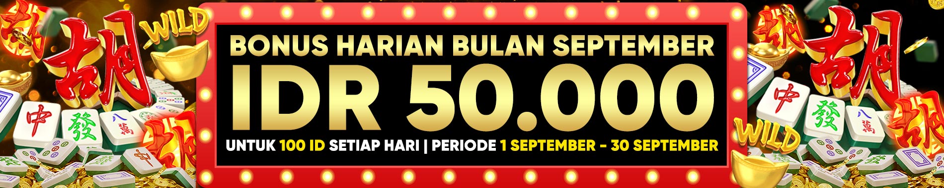 BONUS 50000